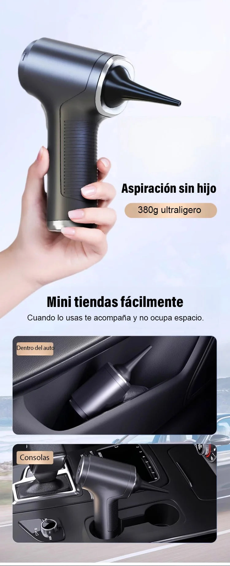 Aspiradora para coche